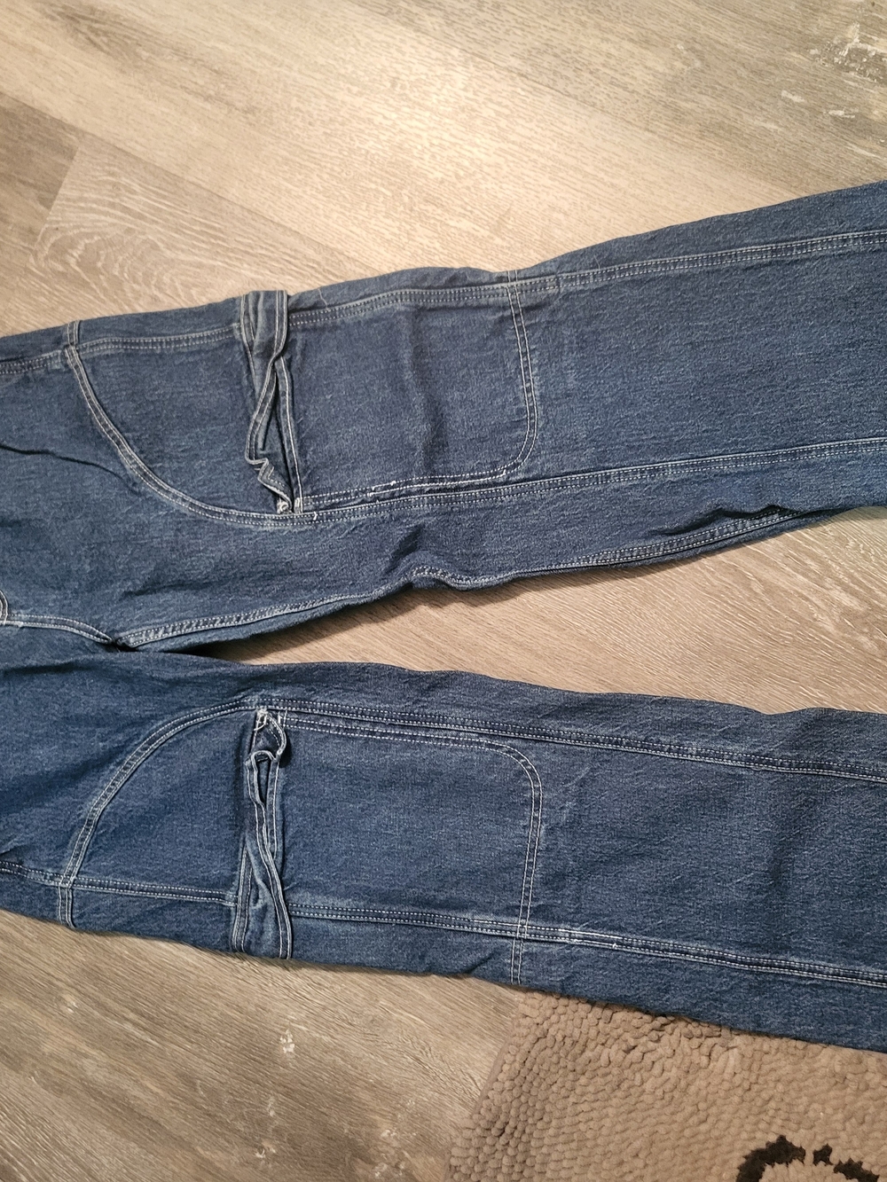 Womens PacSun Denim Jeans Wide Leg Baggy Skater Jeans Size 28